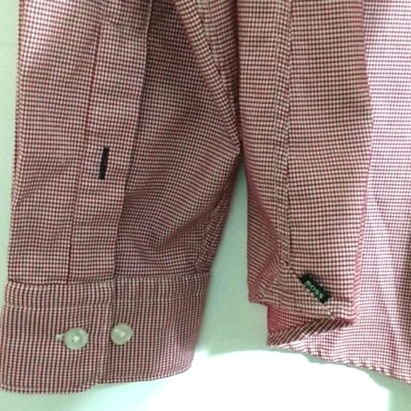 HUGO BOSS SLIM FIT STRETCH DRESS SHIRT NWT SIZE XL - Picture 5 of 8